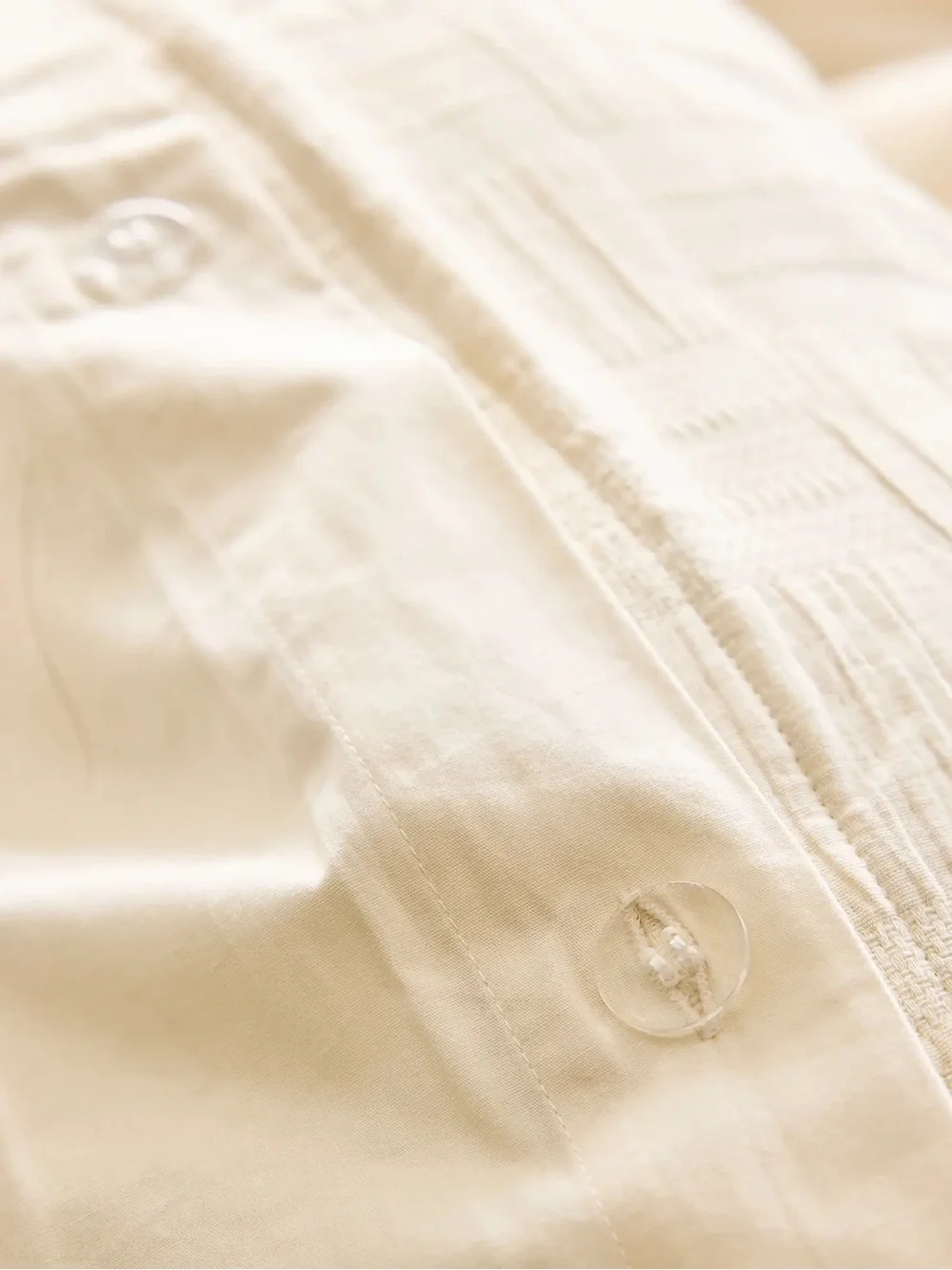 Quince Checkered Matelasse Duvet Cover Undyed Queen NWT Organic Cotton